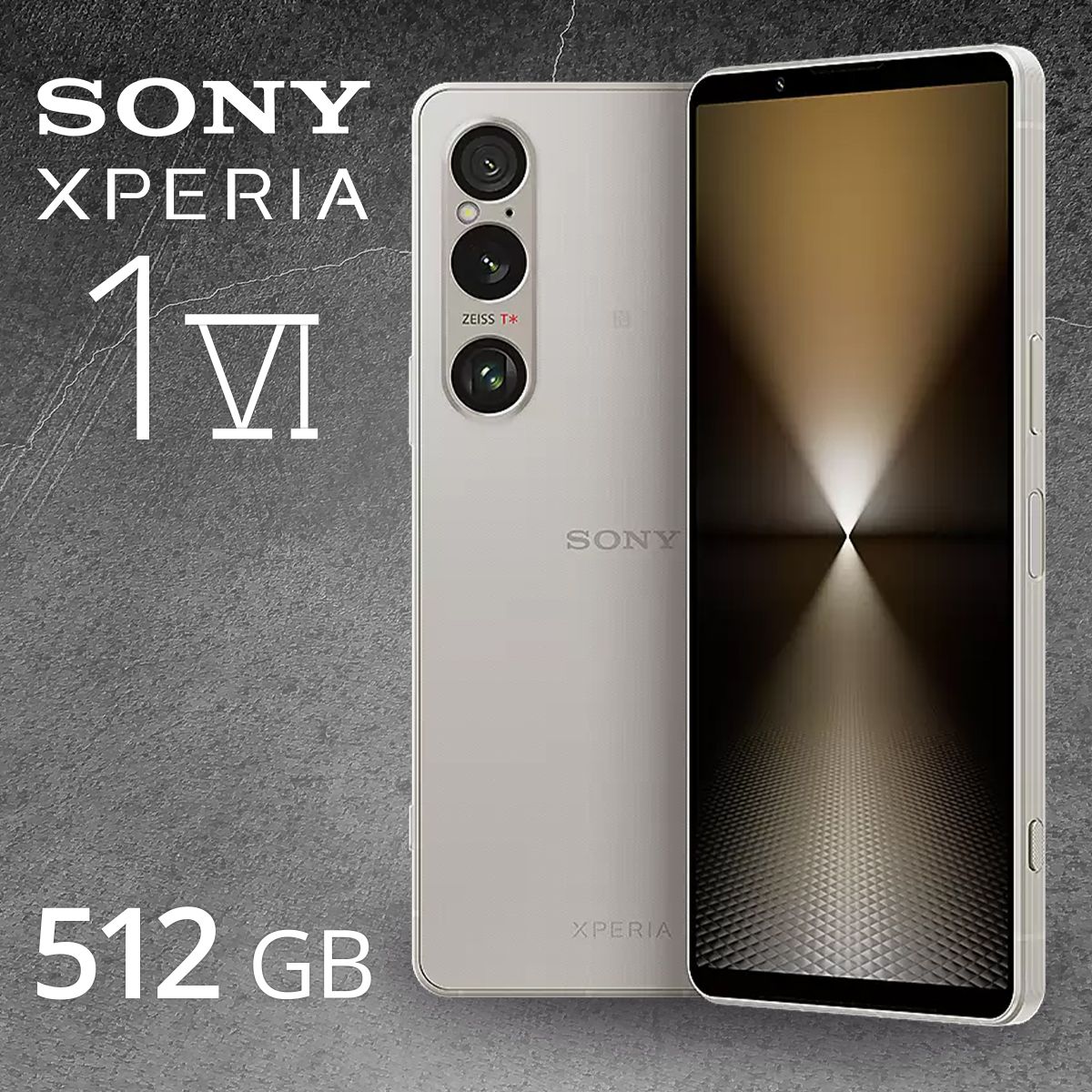 SonyСмартфонXperia1VI12/512ГБ,светло-серый