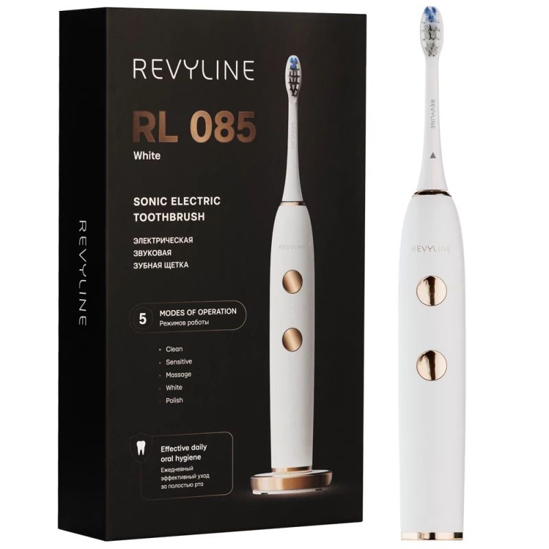 Электрическая звуковая зубная щётка Revyline RL 085