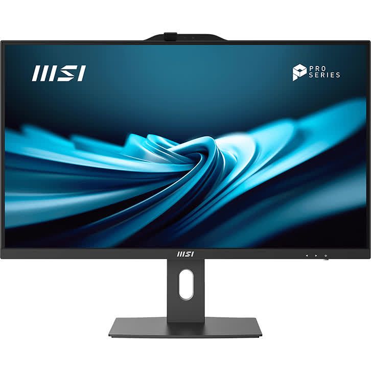 MSI 27" Моноблок PRO AP272P 14M-624XRU (Intel Core i5-14400, RAM 16 ГБ, SSD 512 ГБ, Intel UHD Graphics, Без ОС), 9S6-AF8321-624, черный, Русская раскладка