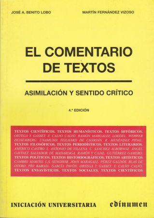 El comentario de textos