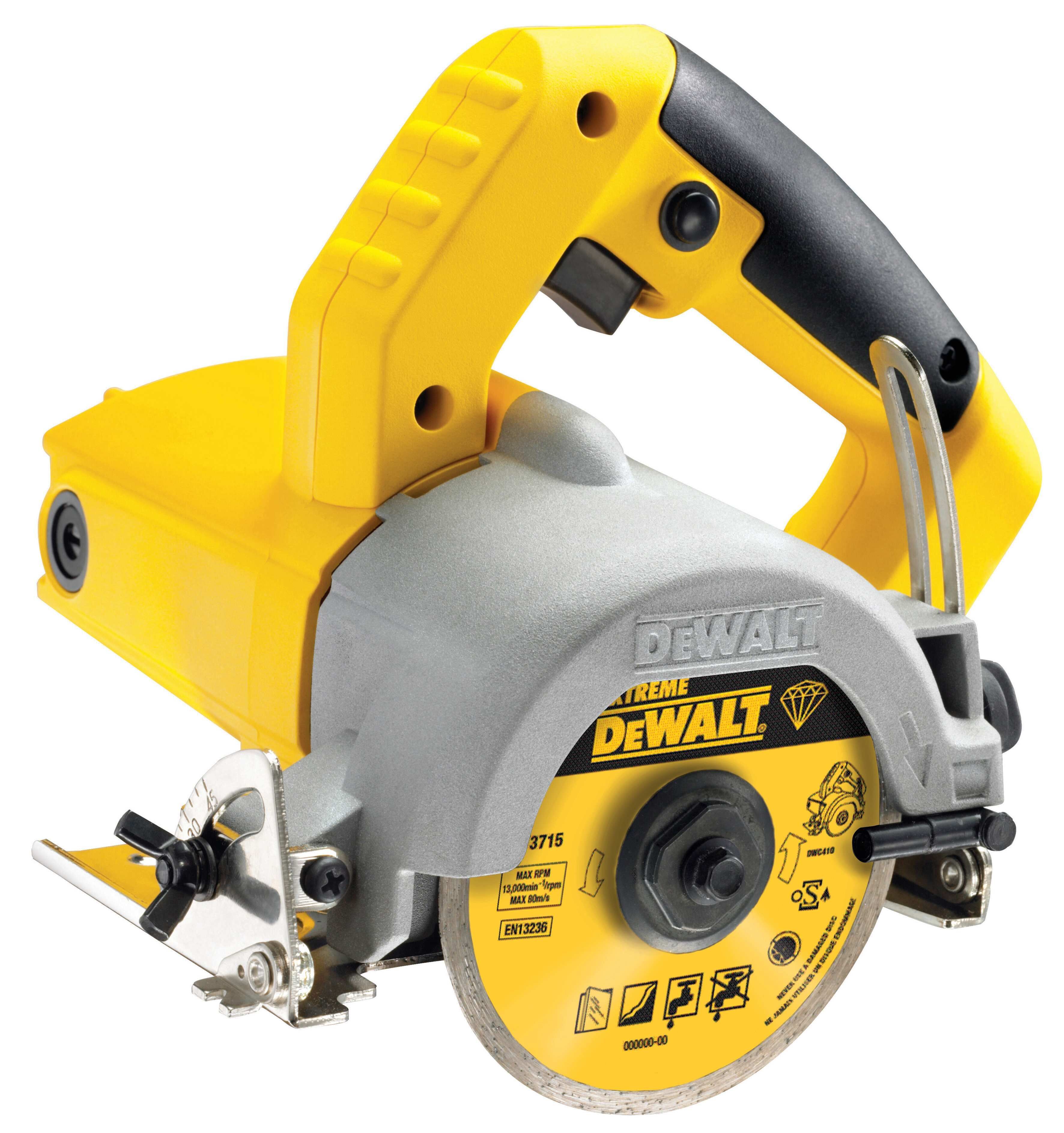 Плиткорез DEWALT, 1300 Вт, 110 мм, 13000 об/мин, DWC410