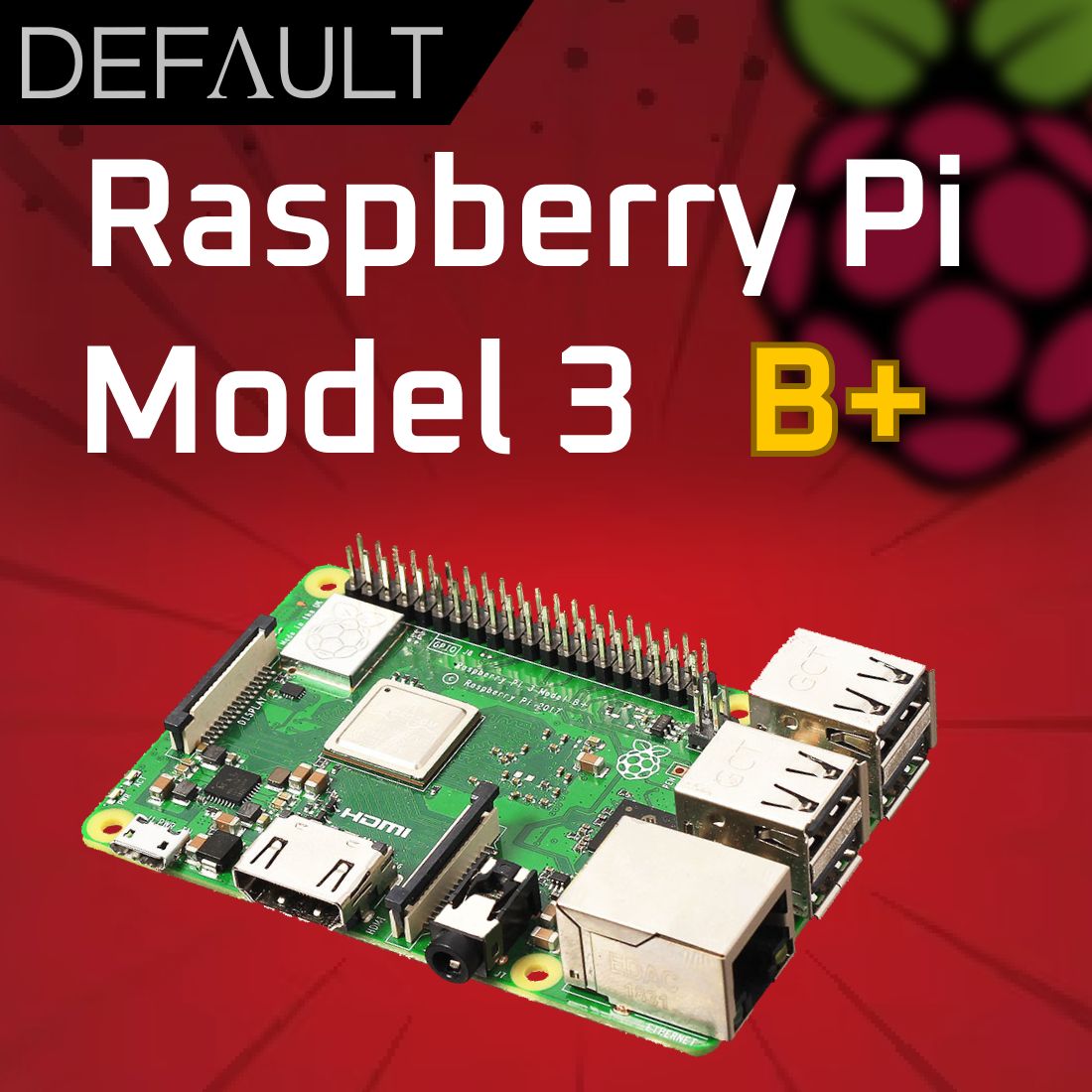 Raspberry Pi 3 Model B+ Микрокомпьютер