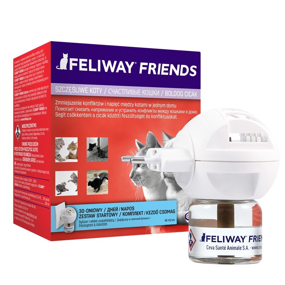 Feliway Friends диффузор + флакон 48мл. для кошек