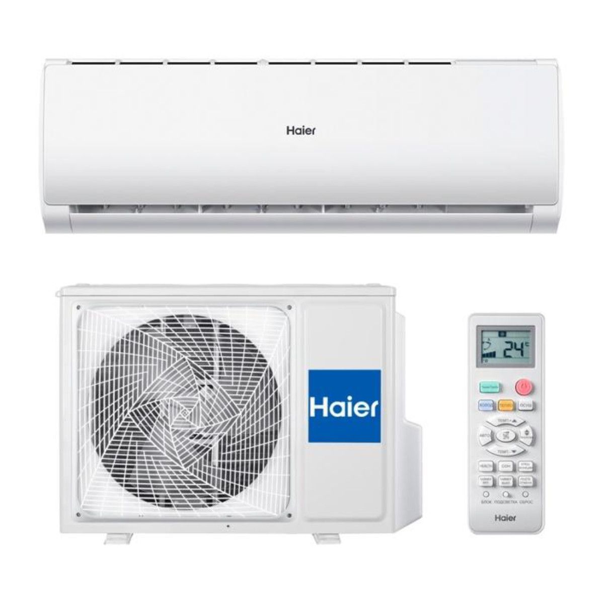 Настенная сплит-система Haier TUNDRA DC-Inverter 2024 AS12TT5HRA/1U12TL4FRA (инверторная)