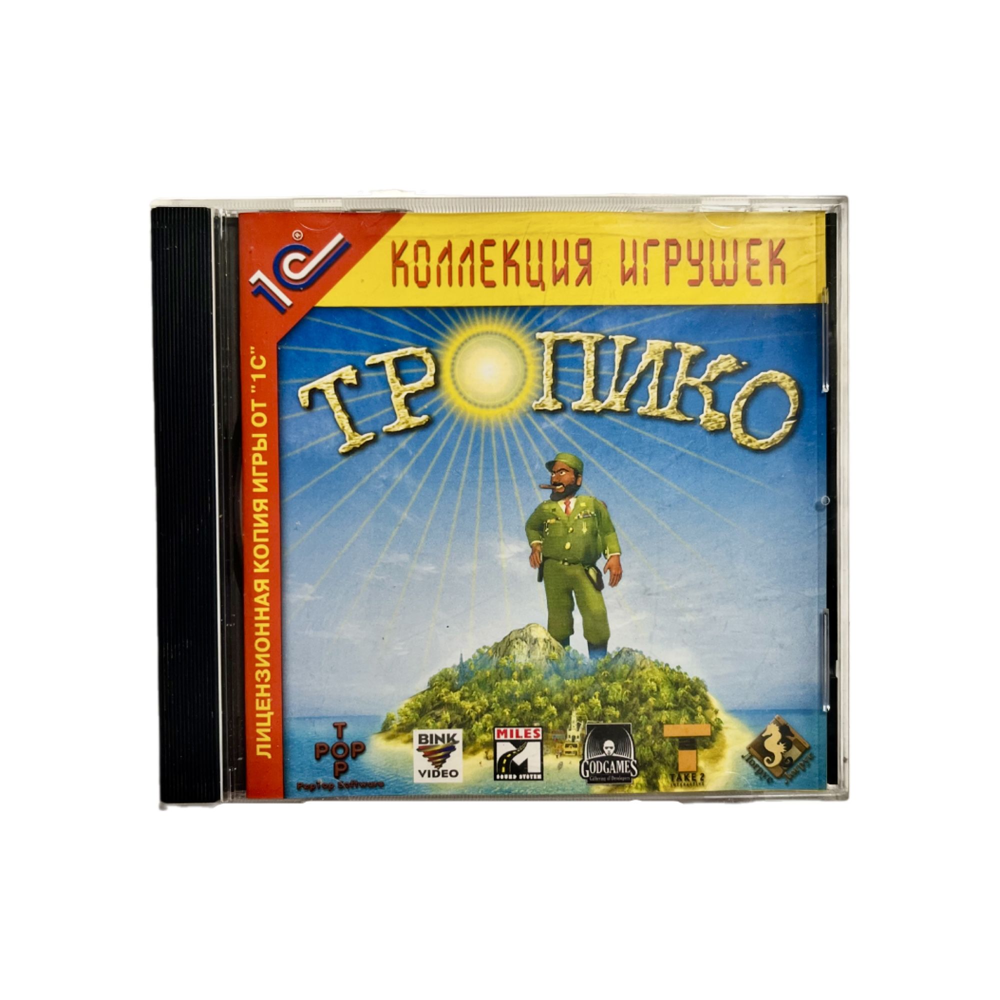 Игра Игра CD Tropico (Strategy, RTS,  2002, Фаргус) (PC, Windows, Русская версия)