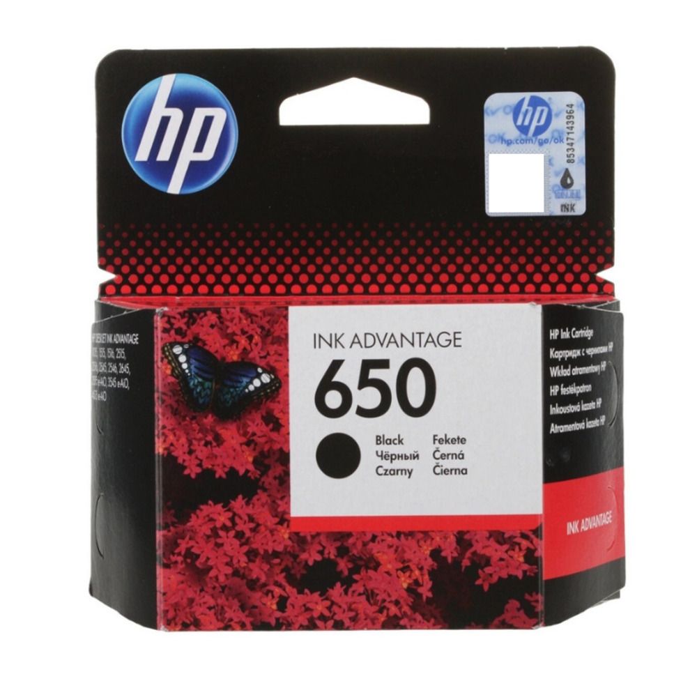 Купить Краску Hp 650 Черный