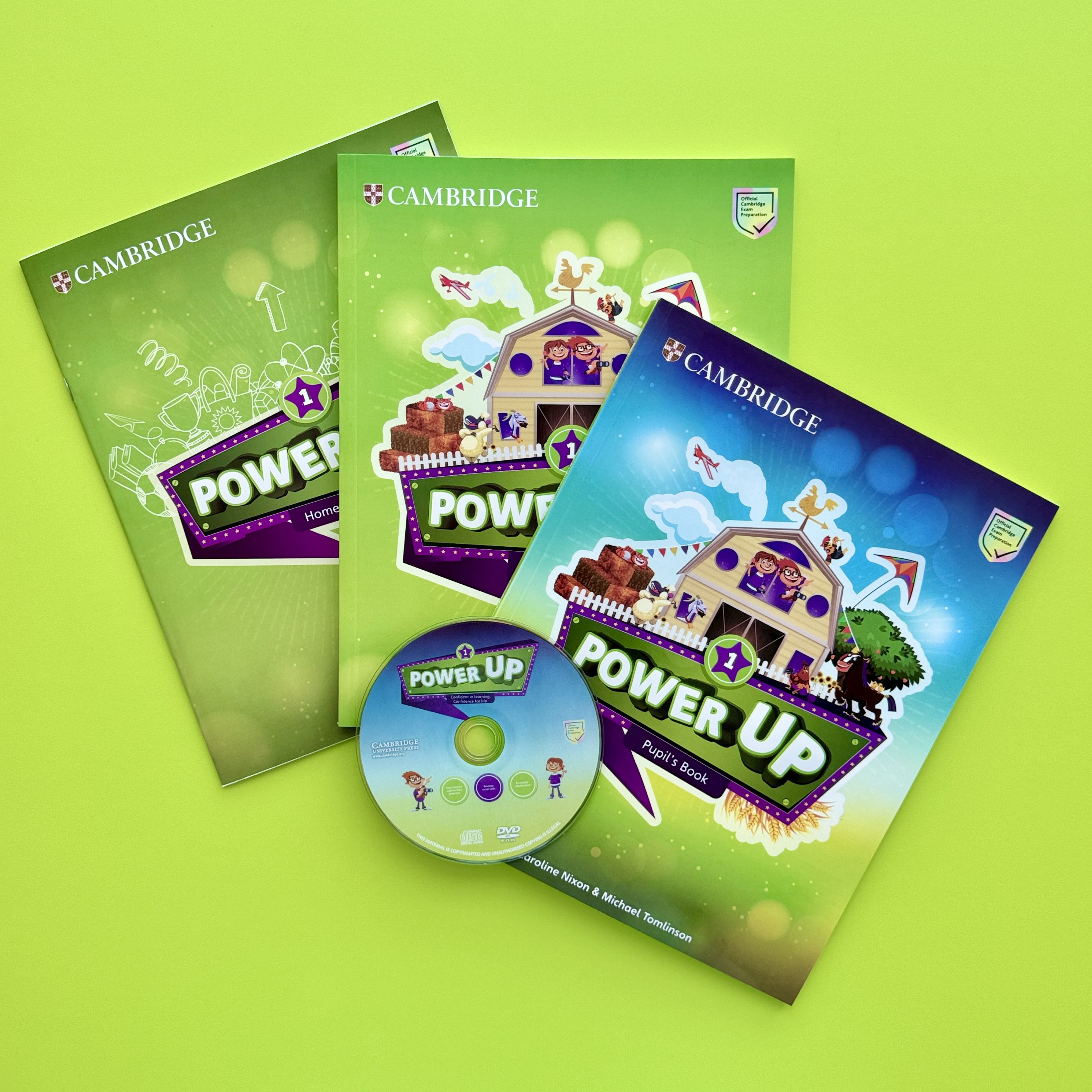 Power Up 1. Pupil's Book (with DVD) + Activity + Home Booklet