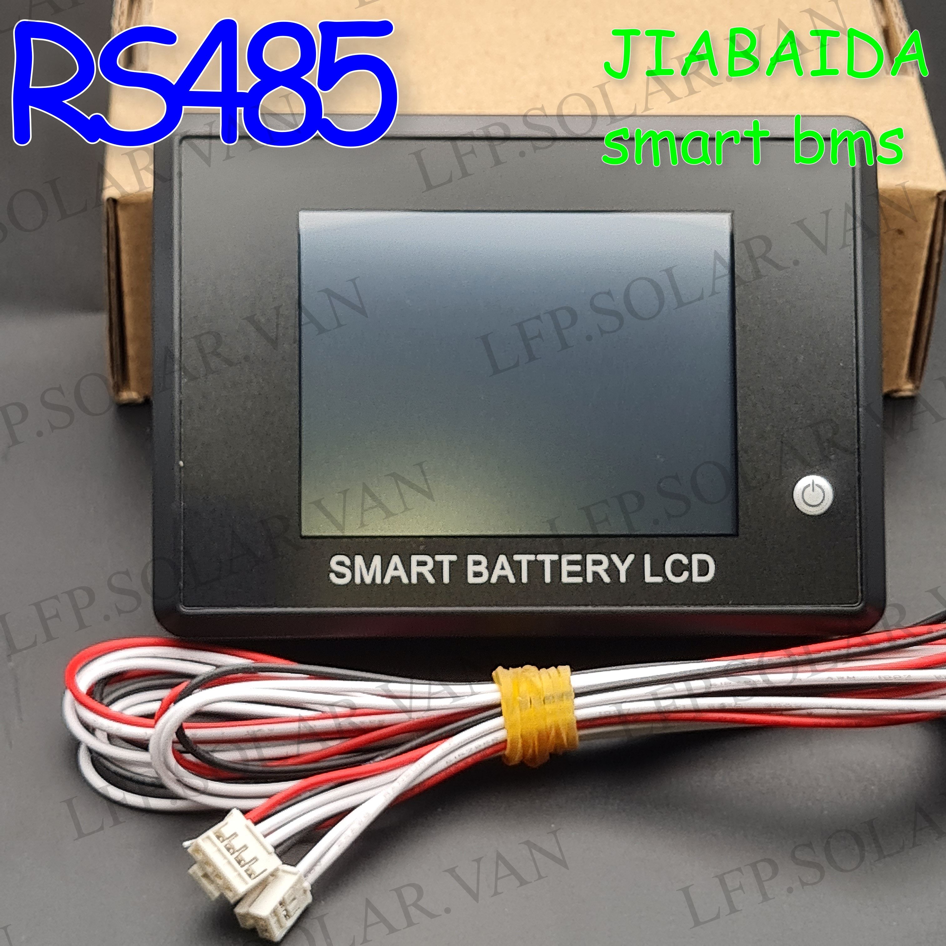 JBDSmartBMS2,8"LCDЖК-дисплейRS485КоммуникационнаяплатаBMSЛитиеваябатареяАксессуарыдляSmartBMS