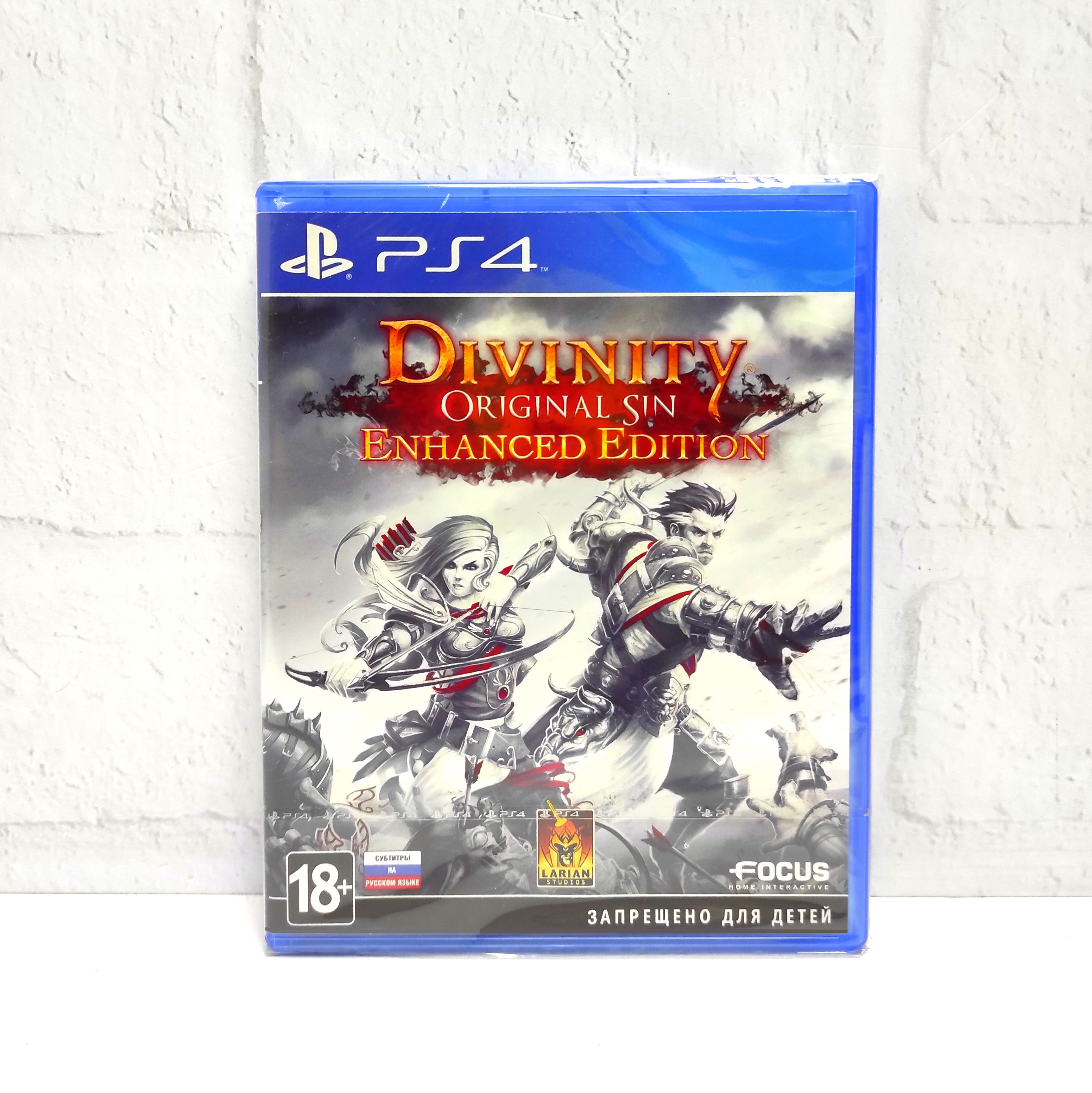 Divinity Original Sin Enhanced Edition Русские субтитры Видеоигра на диске PS4 / PS5