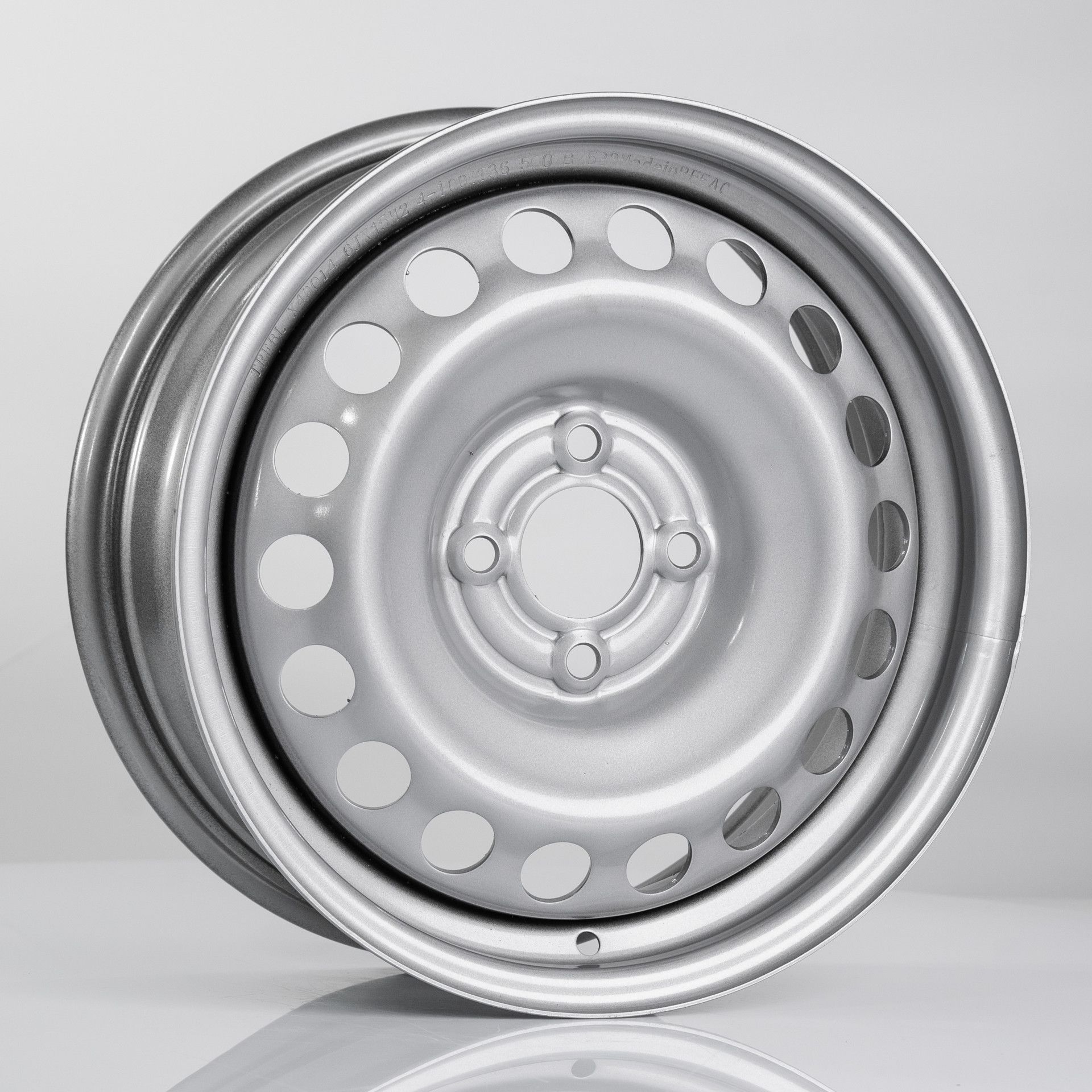 Trebl Silver Колесный диск Штампованный 15x6" PCD4х100 ET36 D60.1