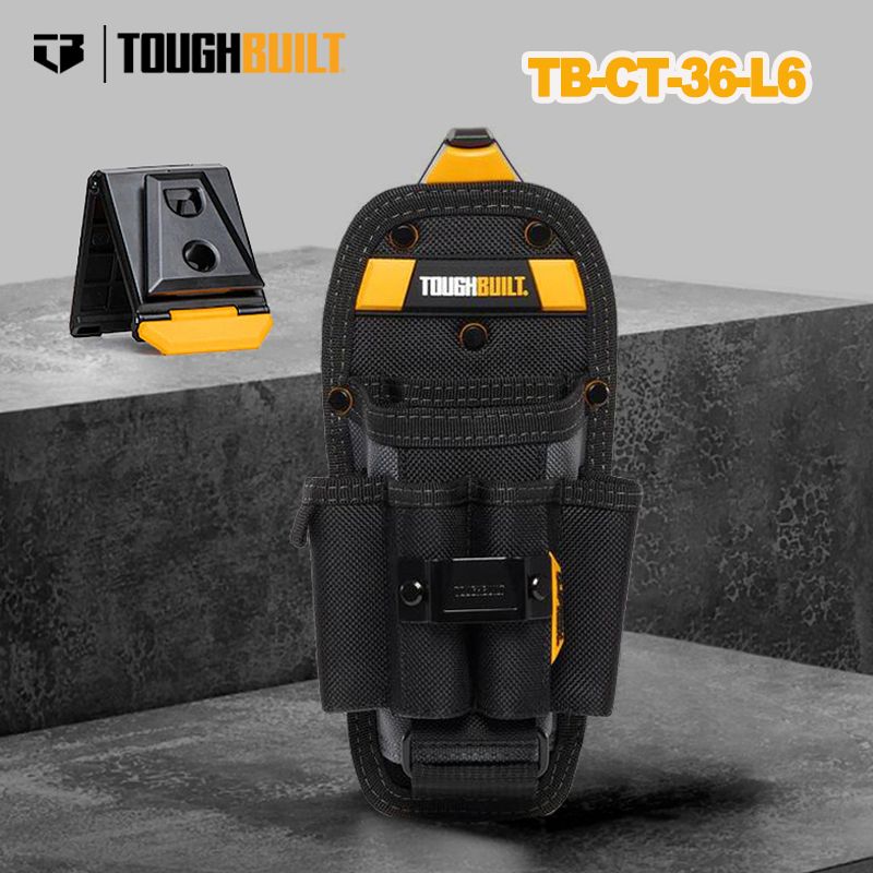 TOUGHBUILTTB-CT-36-L6Пояснаясумкадляинструментов,сумкадлятехническихспециалистов6ка,черный,28x13x11см