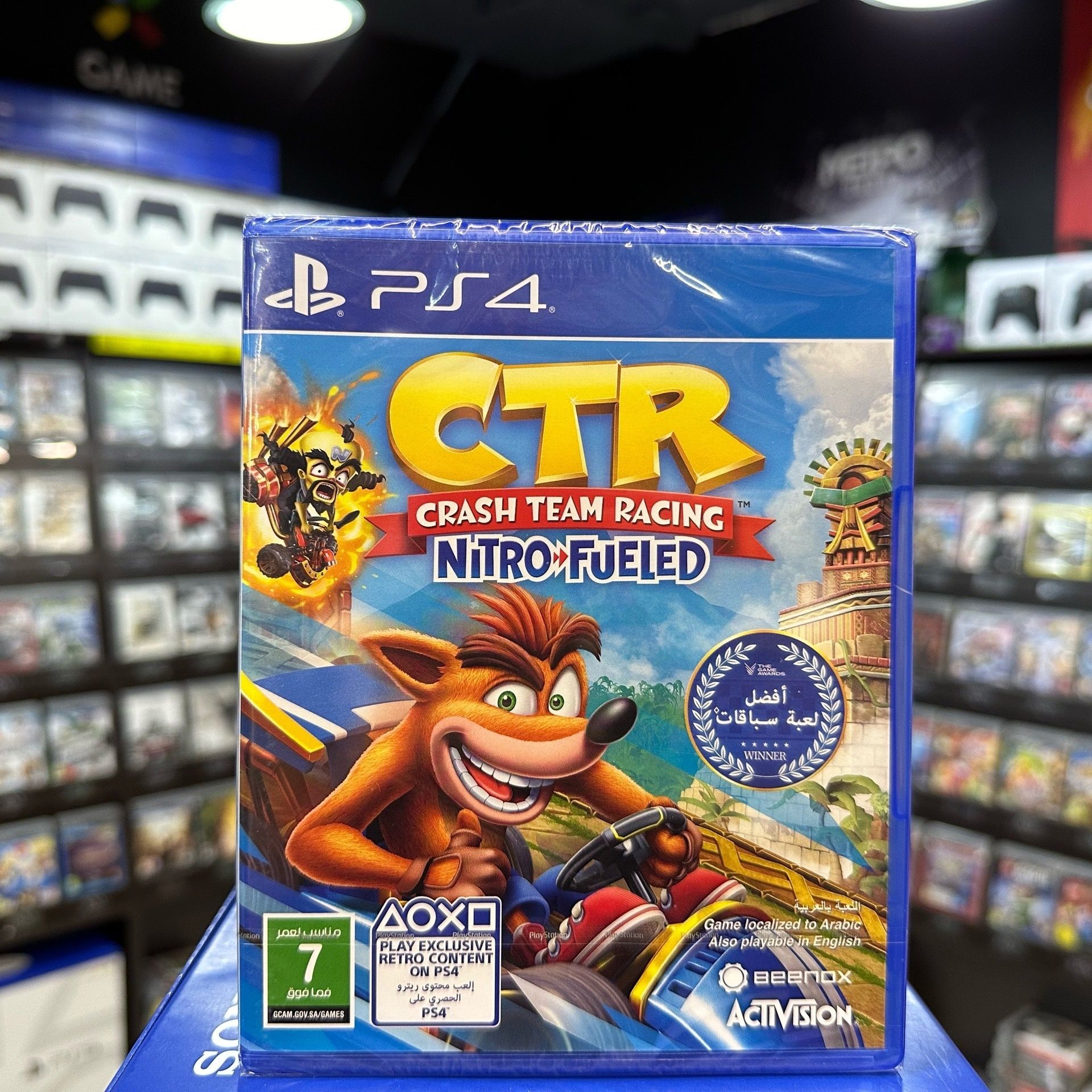 Игра Crash Team Racing: Nitro Fueled PS4