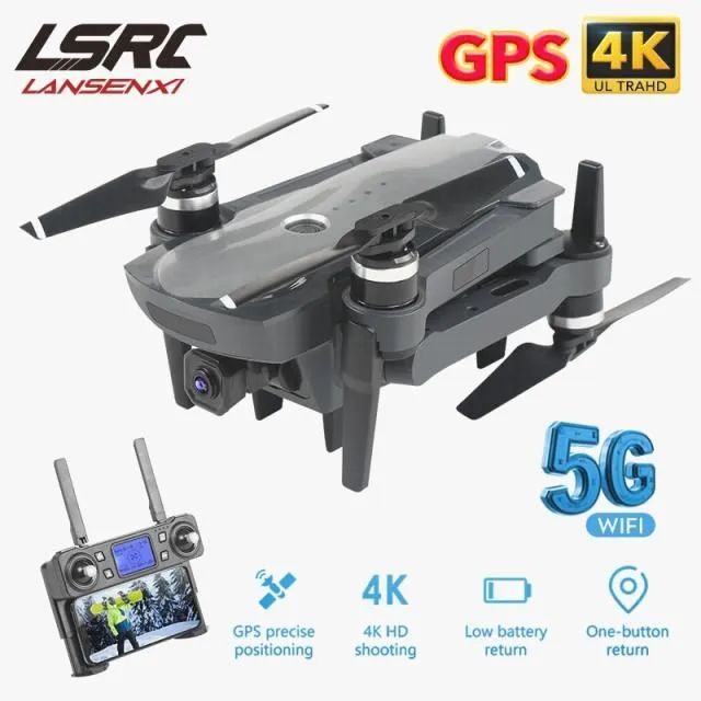 FPV квадрокоптер K24 GPS 5G HD 4K Камера, Дрон с бесщеточным мотором