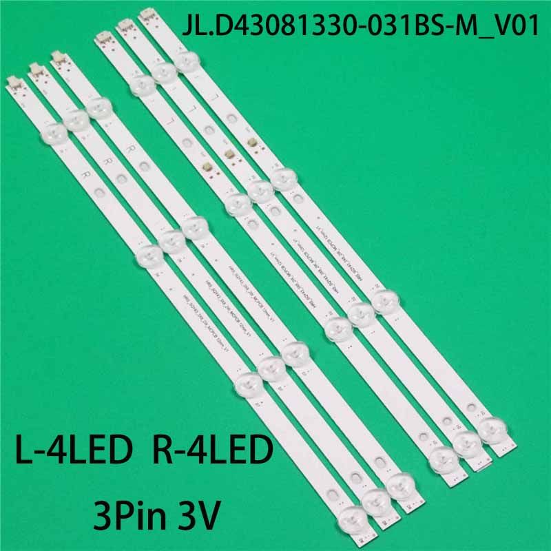 LED Подсветка AKTV4336S GTV43T2FS TF-LED43S08T 43LE51012D Модель световой панели JL.D43081330-031BS-M_V01