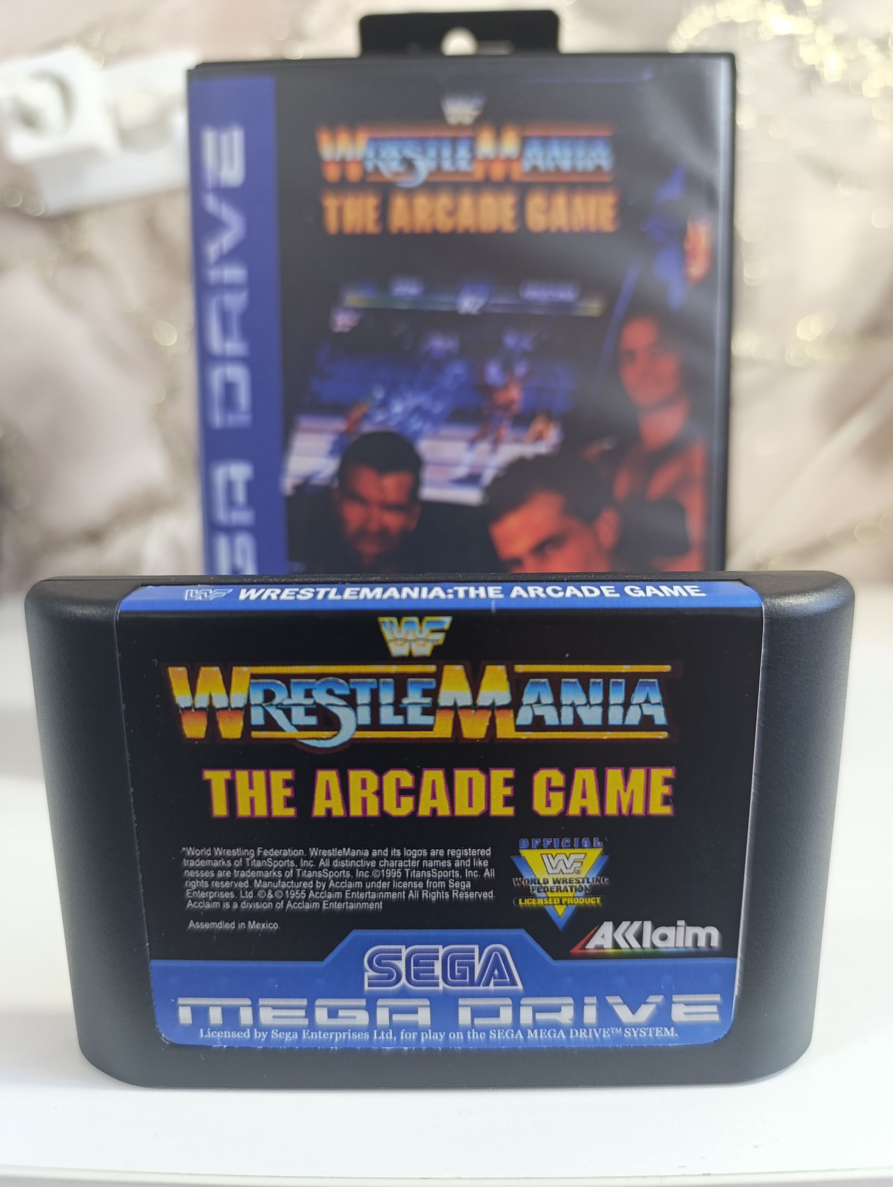 Картридж sega Wrestle Mania the arcade game