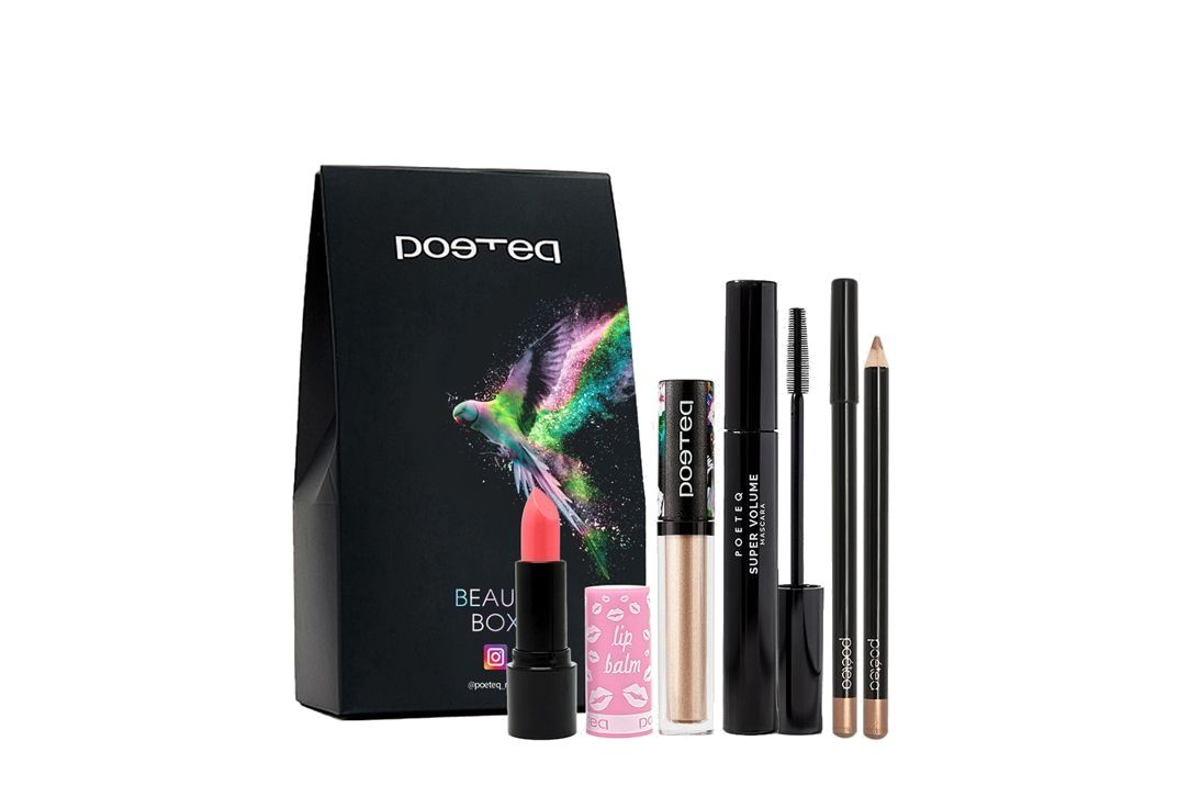 Подарочный набор Poeteq для макияжа, 4 мл