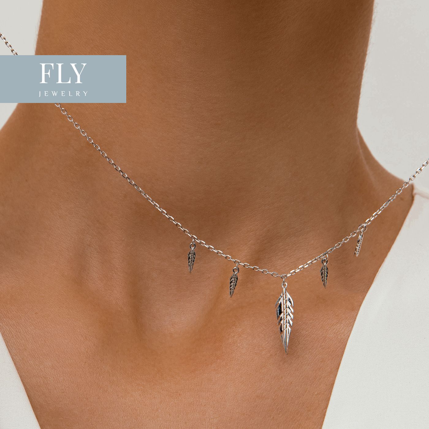 FLY jewelry Колье ювелирное Без вставки