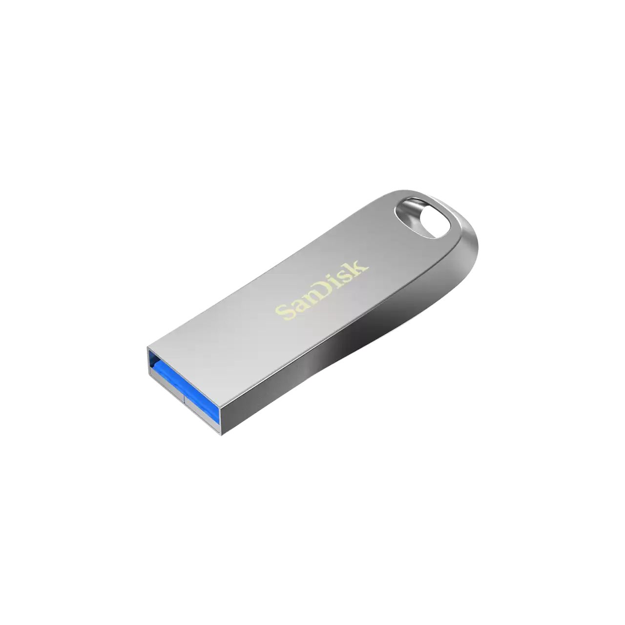 Флеш-накопительSanDiskUltraLuxeUSB3.2Gen1FlashDrive64GB,Upto400MB/s.Цвет:серебристый