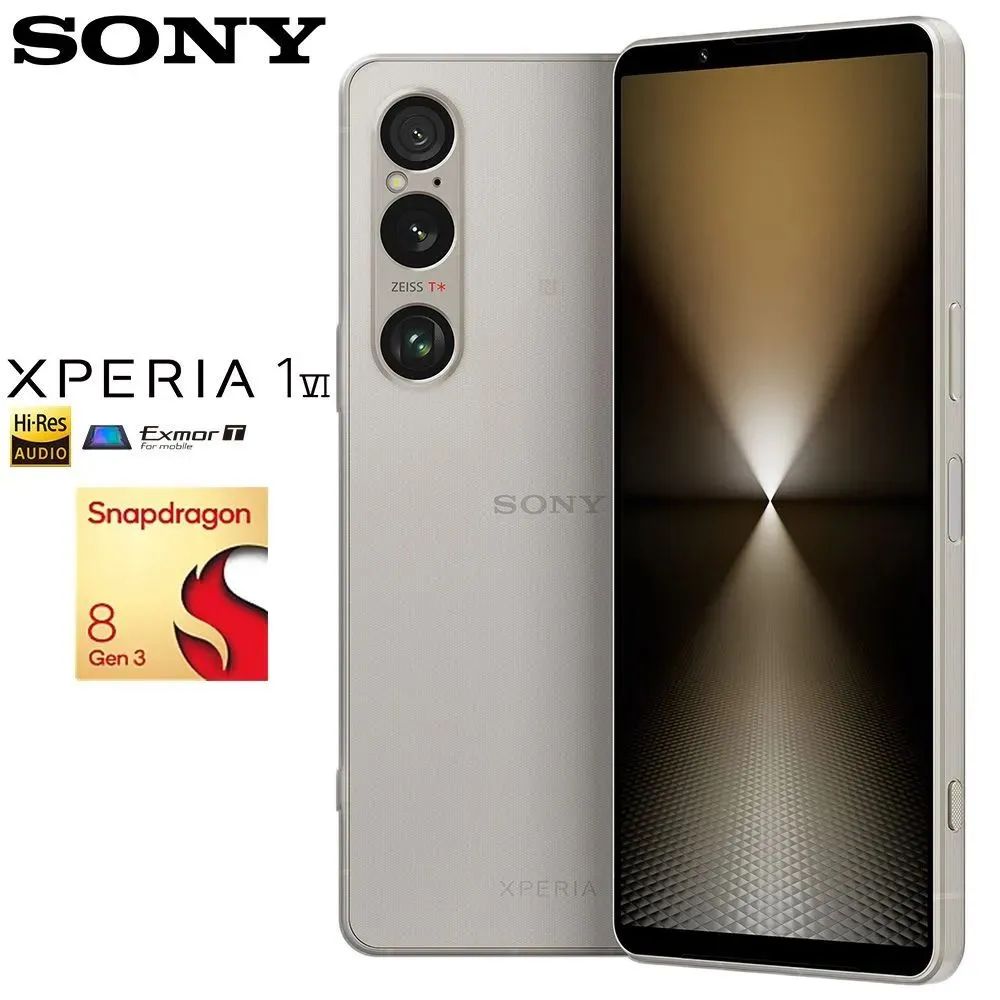 SonyСмартфонXperia1VIGlobal12/512ГБ,серый