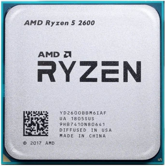 AM4процессорAMDRyzen52600(YD2600BBM6IAF)3,4-3,9ГГц,6/12,65Вт