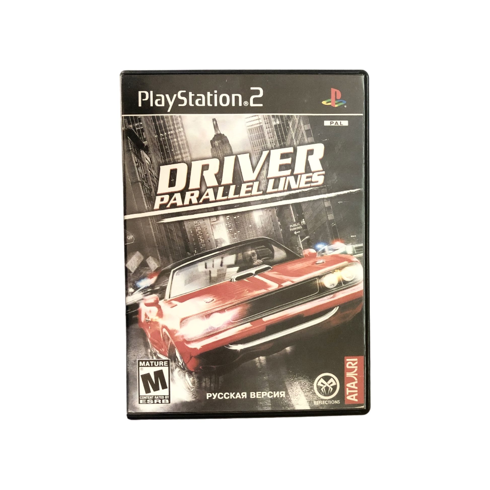 Игра Игра PS 2 Driver: Parallel Lines - Racing/Гонки, Atari, 2006 (PlayStation 2, Русская версия)