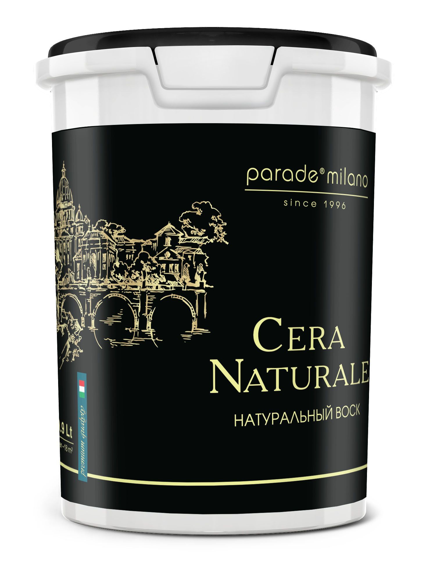 Декоративное покрытие PARADE Cera Naturale защитное воск 0,9Л