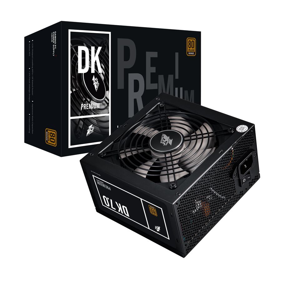 Блок питания компьютера 1STPLAYER DK PREMIUM 700W Bronze, 700 Вт