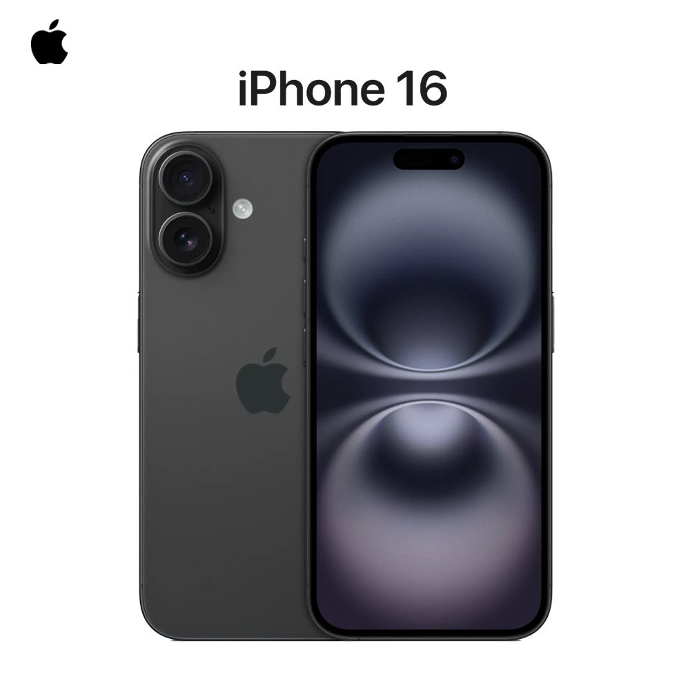 AppleСмартфонiPhone16CN8/256ГБ,черный