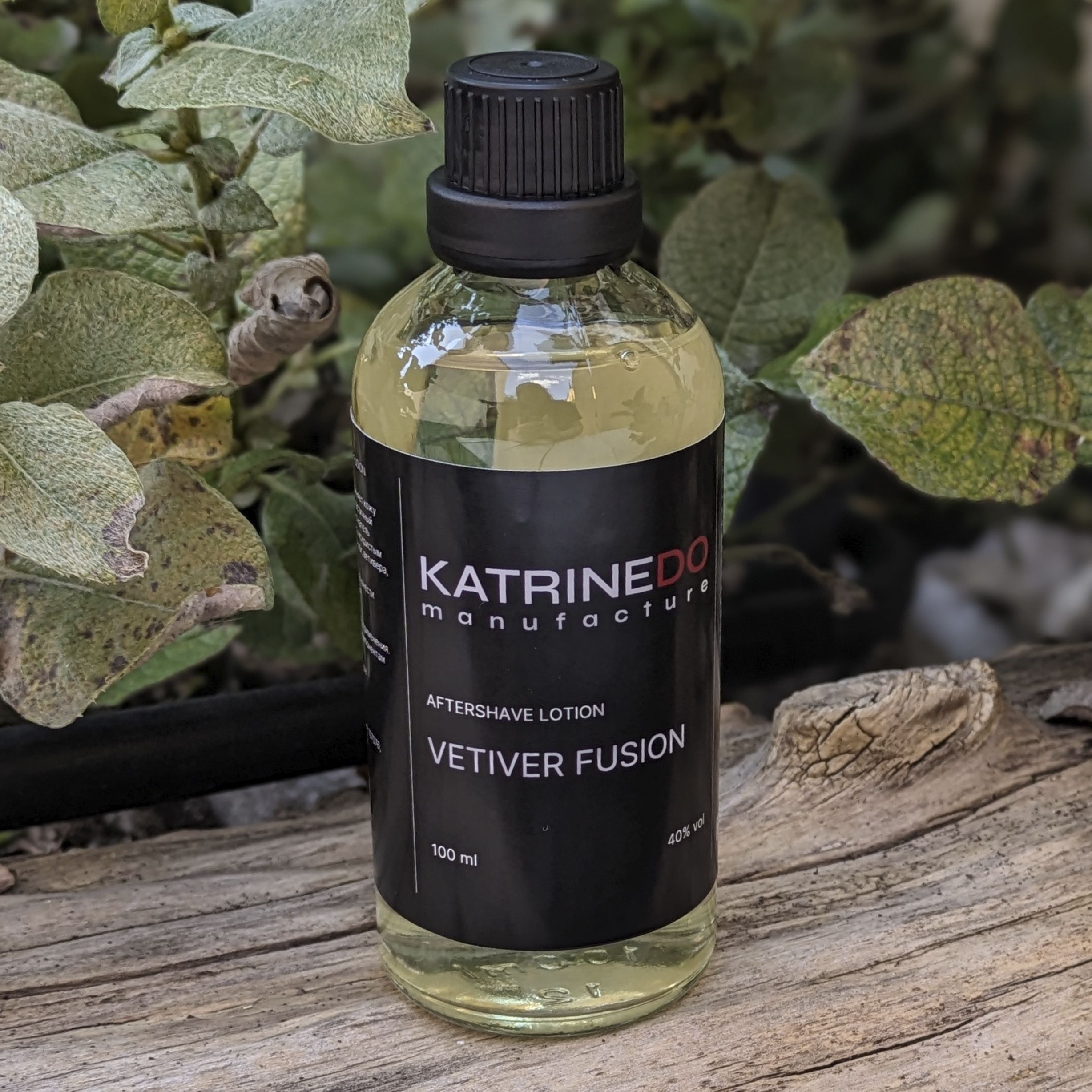 Лосьон после бритья KATRINEDO VETIVER FUSION 40%, 100 мл