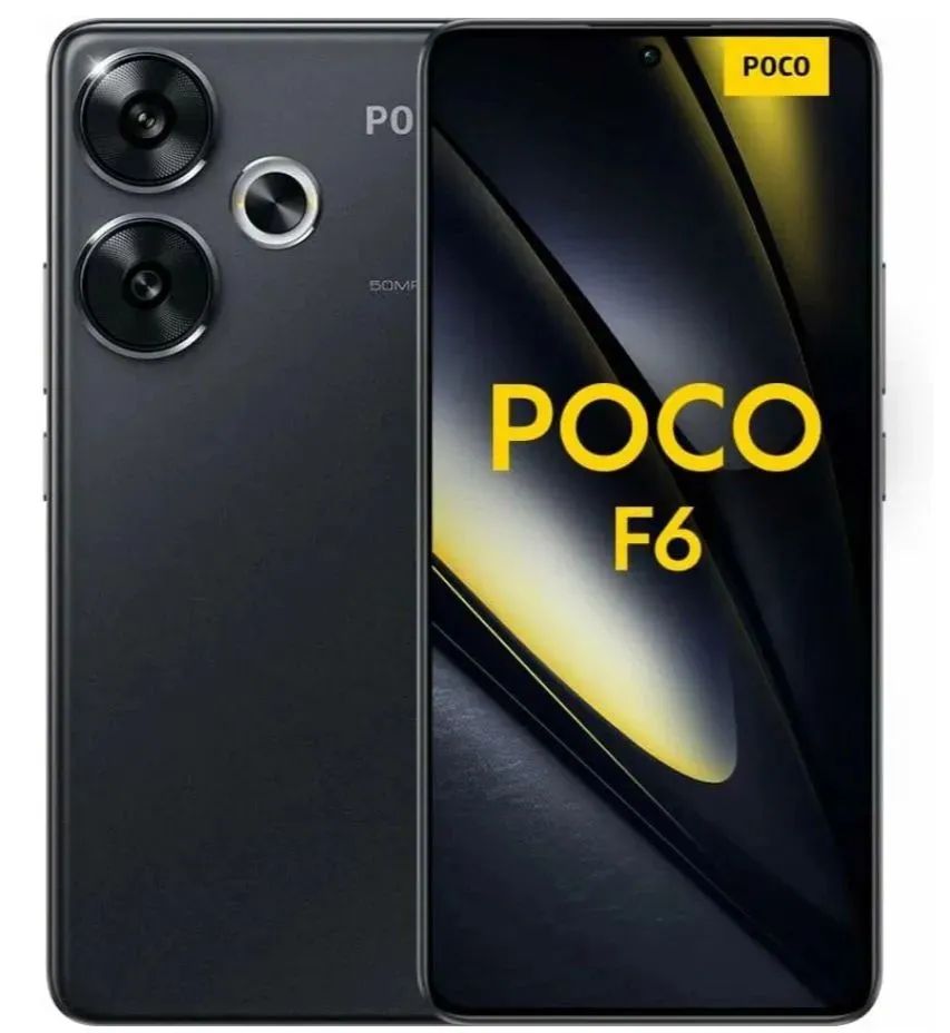 PocoСмартфонPocoF612/512ГБ,черный