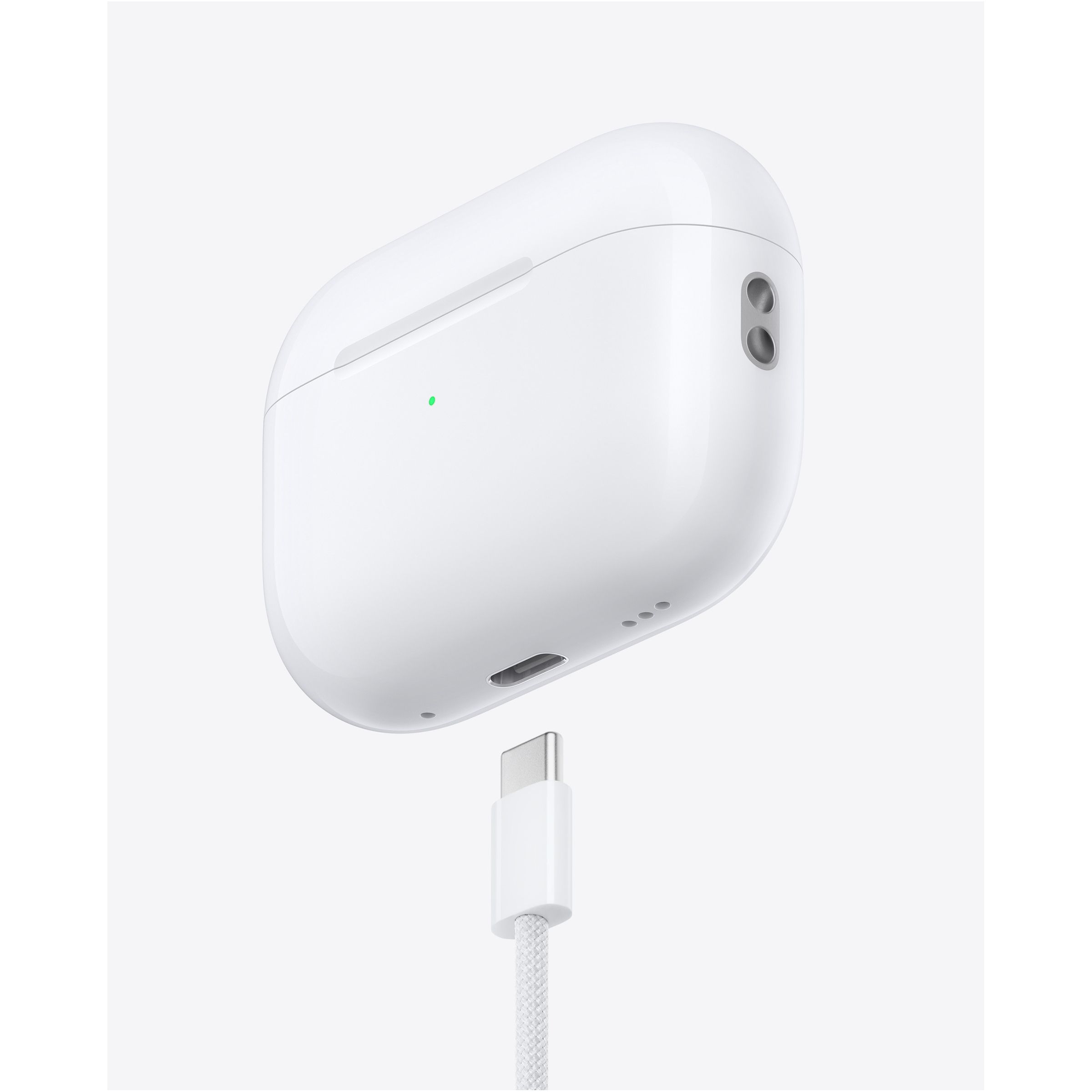 AppleНаушникибеспроводныесмикрофономAppleAirPodsPro2,Bluetooth,USBType-C,белый