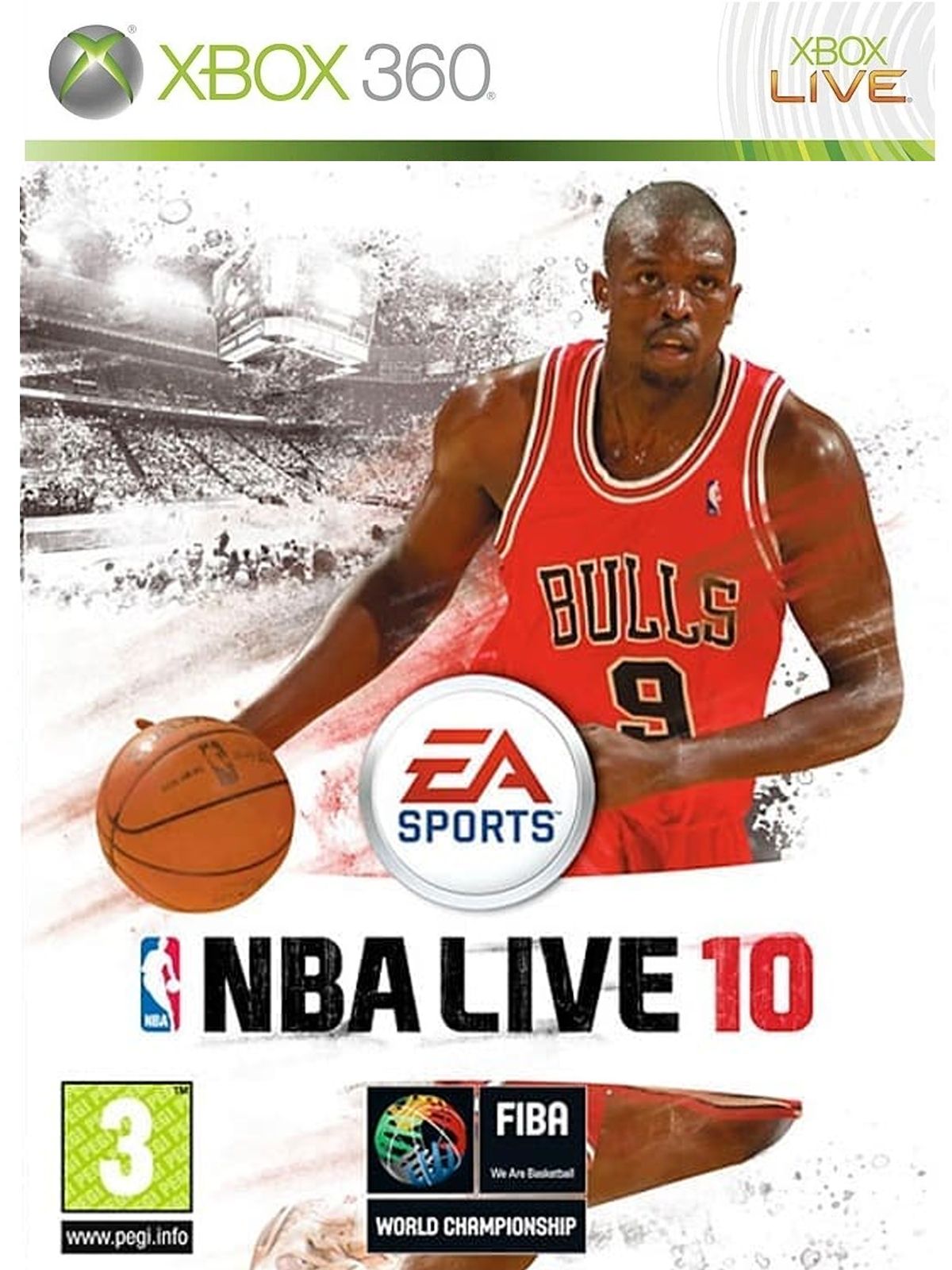 NBA Live 10 ENG Видеоигра на диске Xbox 360. Товар уцененный