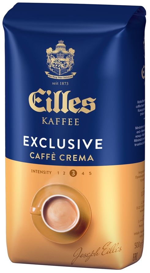 Кофе в зернах Eilles EXCLUSIVE Caffe Crema, 500 г