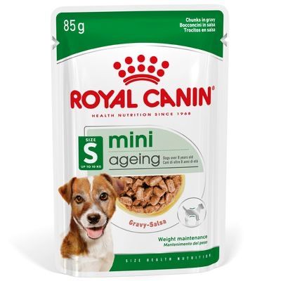 RoyalCaninAgeingMini8+(всоусе)Влажныйкормдляпожилыхсобак6шт85гр.