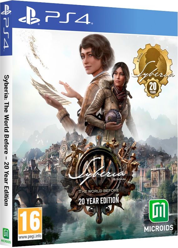 Игра Syberia (Сибирь): The World Before (Память прошлого) 20 Year Edition (PS4, русская версия)