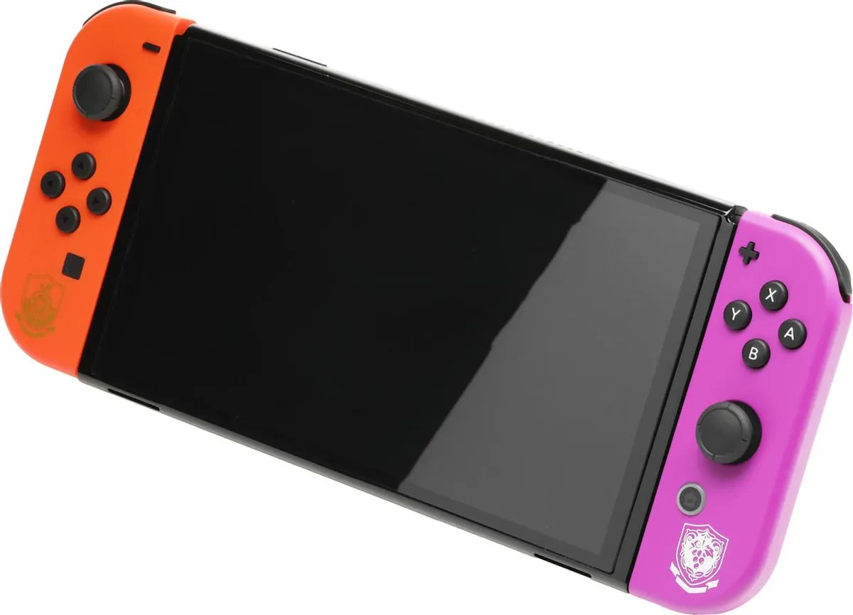 Игровая приставка Nintendo Switch OLED 64 ГБ Pokemon Scarlet & Violet Edition