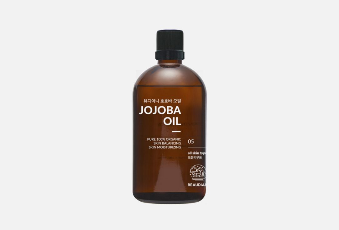 100% масло жожоба для тела Jojoba Oil