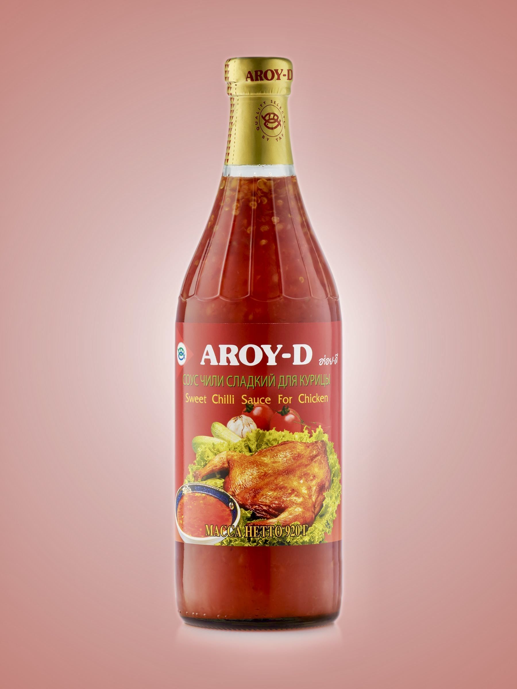 Соус сладкий чили для курицы Aroy-D, 920 г