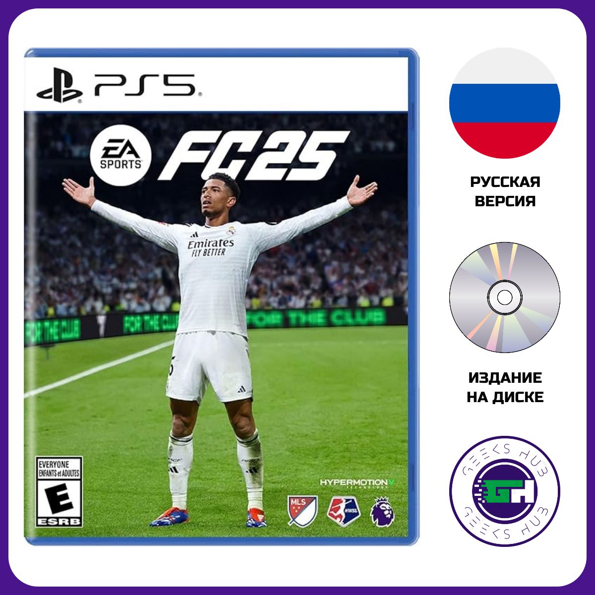 Игра FC 25 (PlayStation 5, Русская версия)