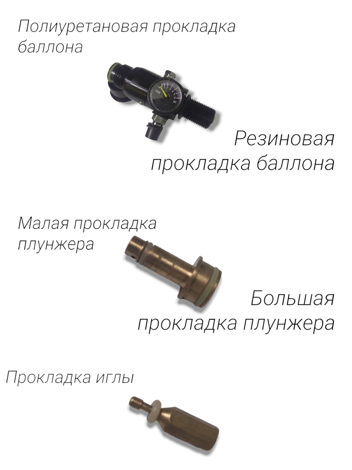 ремкомплект для регулятора высокого давления