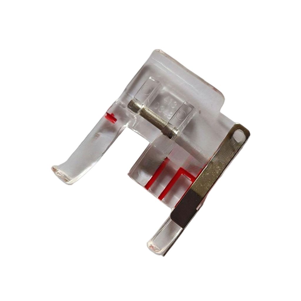 Сменная прижимная лапка с защелкой из прозрачного пластика для квилтинга направляющей швейной машины