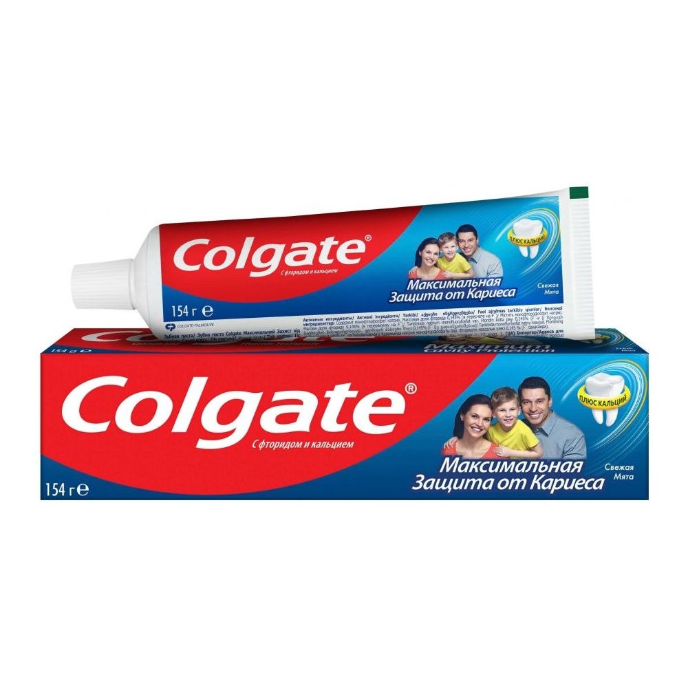 ColgateЗубнаяпастаЗащитаоткариесаСвежаямята100мл