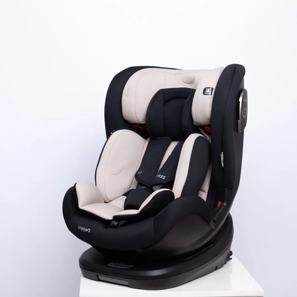 Автокресло Peppy Zero Isofix 0-36 с рождения до 12 лет (beige)