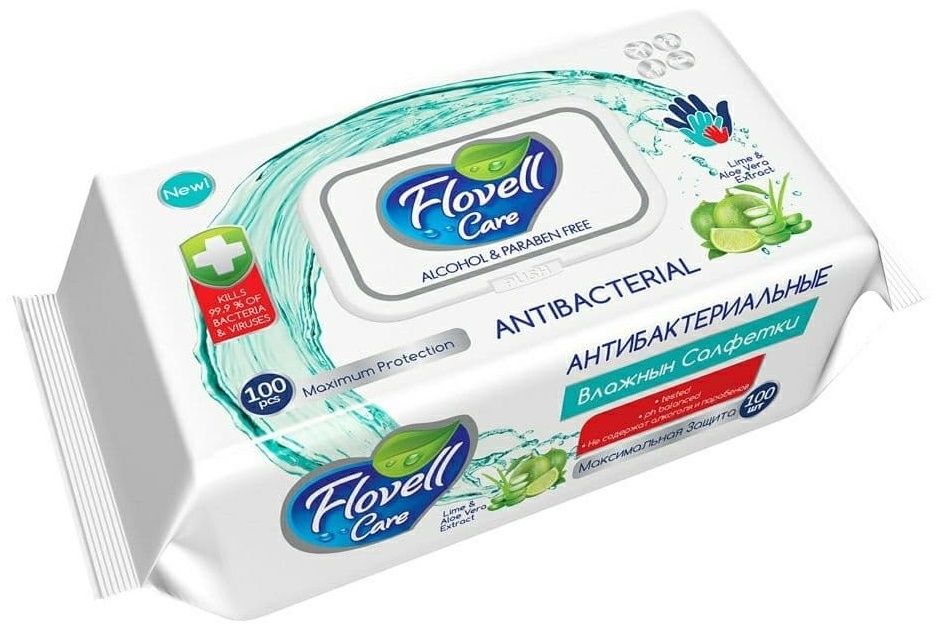 Flovell Care Влажные салфетки