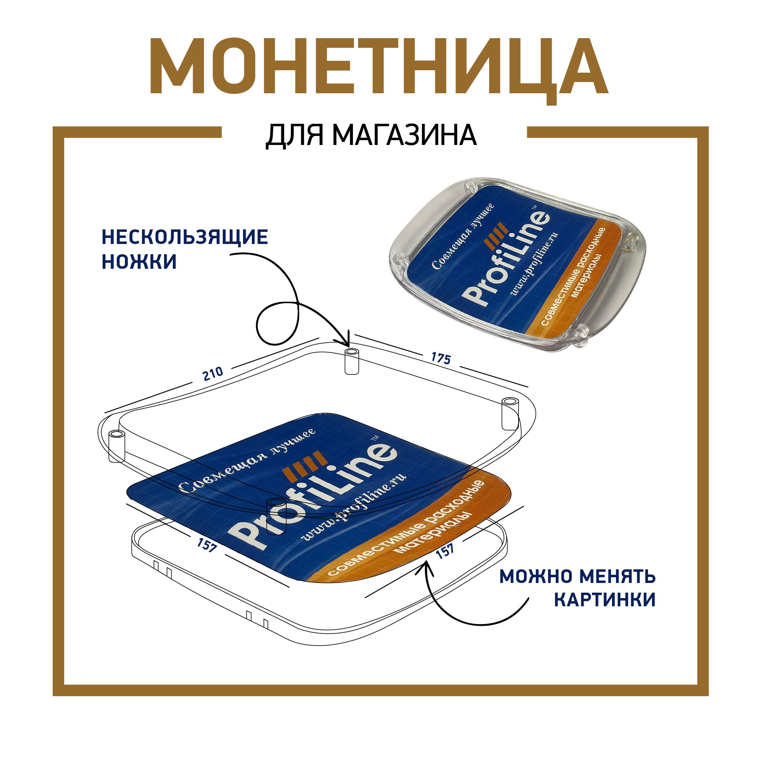 Монетница ProfiLine разборная для магазина 210* 175мм.