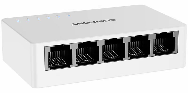 КоммутаторCOMFASTFivePortSwitch1000Mbps(CF-SG53)