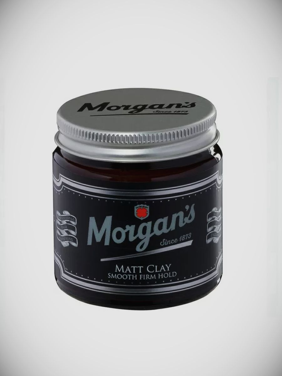 Morgans Pomade Matt Clay Матовая глина с кератином для укладки 120 мл