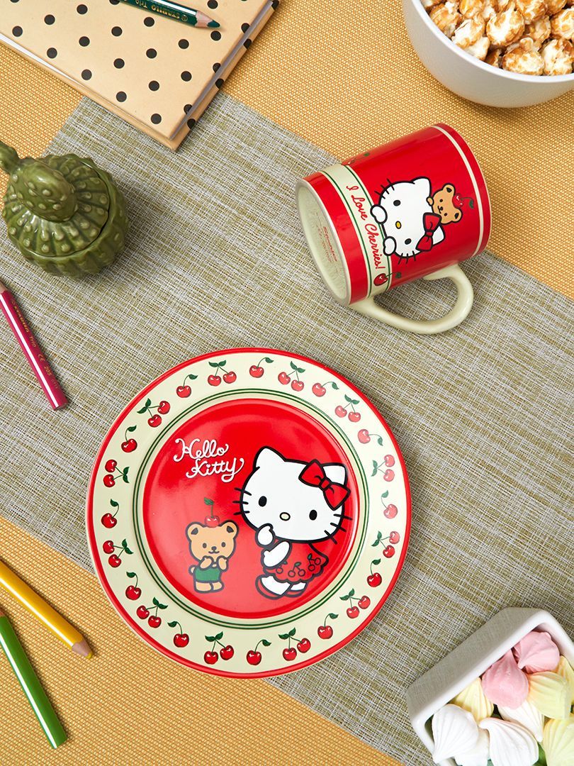 Подарочный набор посуды Hello Kitty