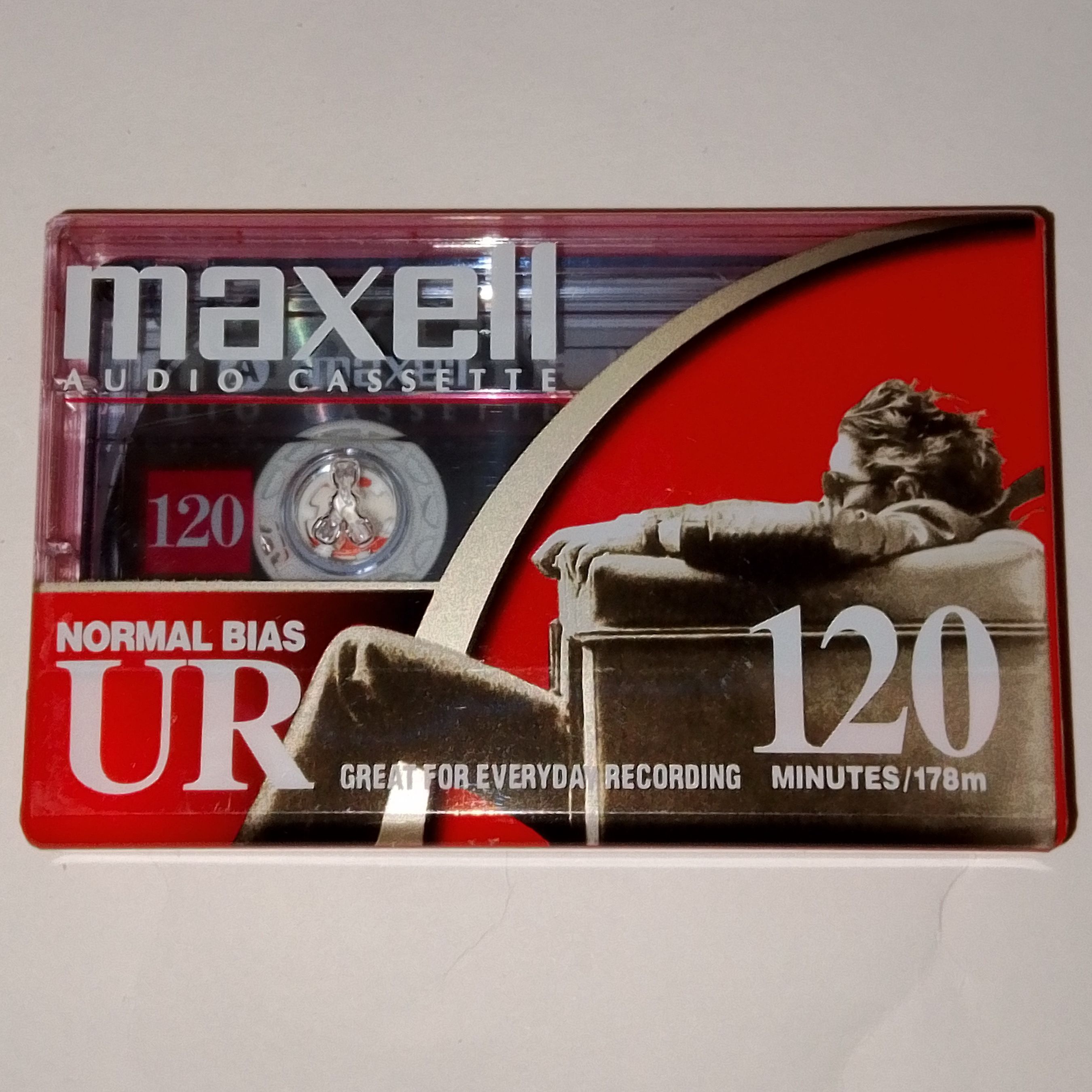 Maxell Аудиокассета UR120. 2002 г., 120 мин