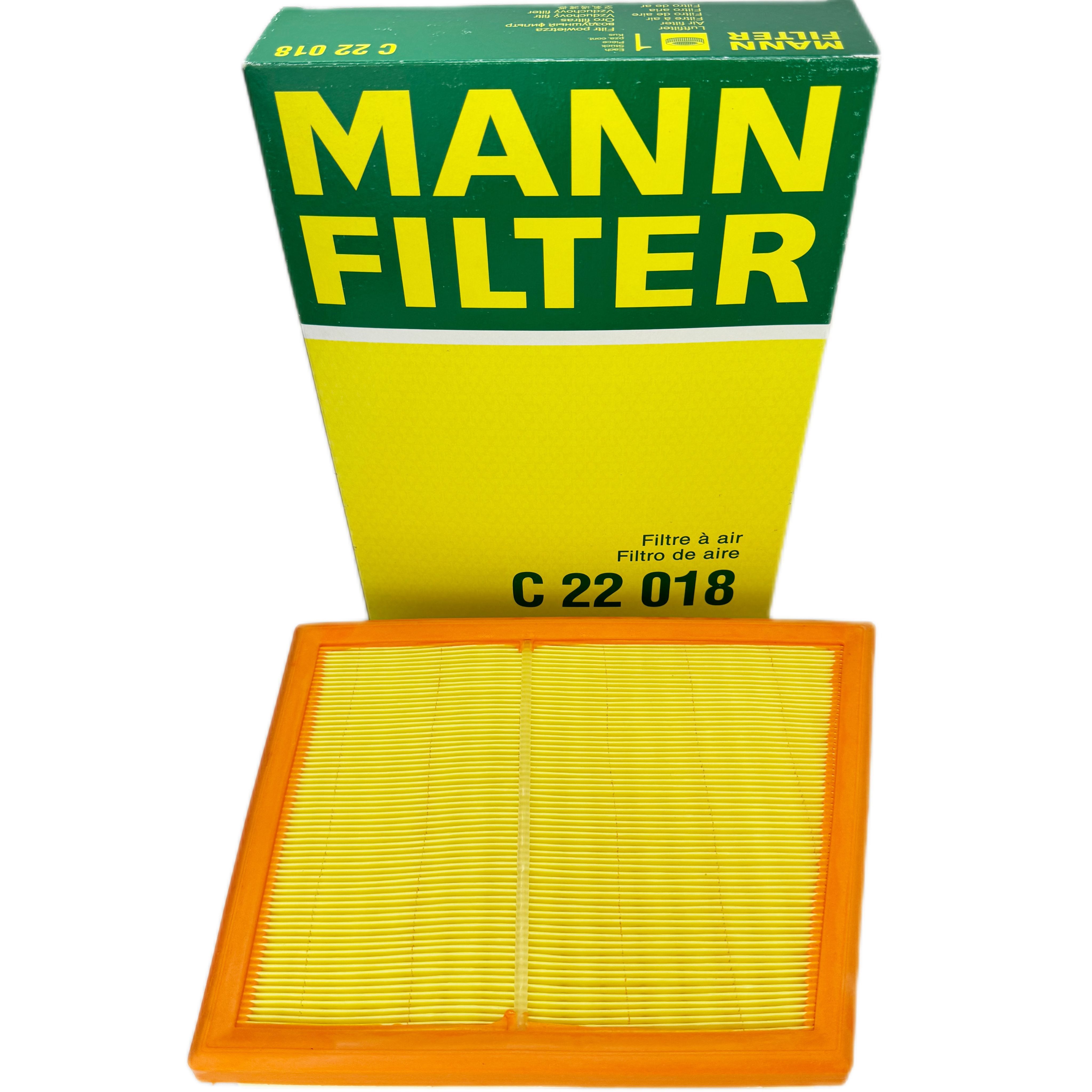 MANN FILTER Фильтр воздушный арт. C22018, 1 шт.